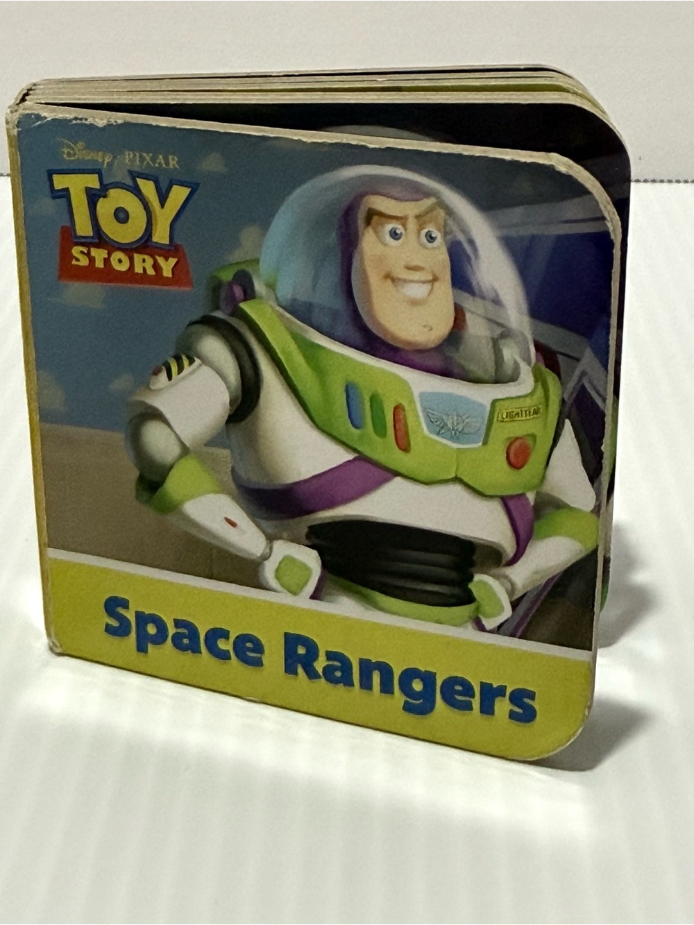 Disney Toy Story Buzz Lightyear Board Book - Green, White, Purple
